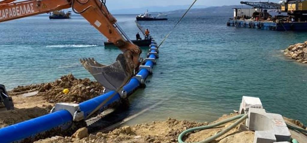 Τέλη Σεπτέμβρη μπαίνει σε λειτουργία ο αγωγός υδροδότησης της Αίγινας Τέλη Σεπτέμβρη μπαίνει σε λειτουργία ο αγωγός υδροδότησης της Αίγινας
